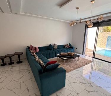 El Mansouria House | Villa avec piscine 2 chambres 2 salon 1 cuisine et piscine privée