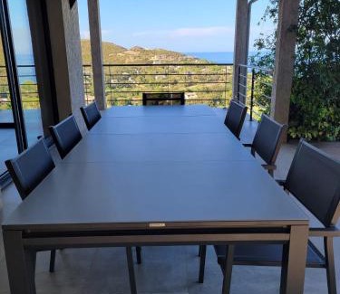 Sisco Villa | Villa avec piscine vue mer et montagne