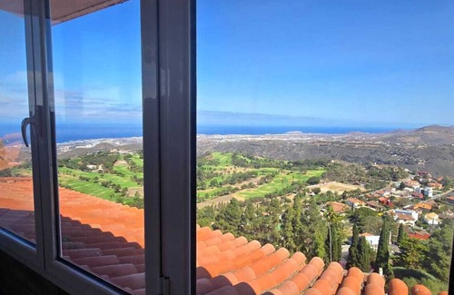 Santa Brigida Apartment | 'Villa bandama golf Valleseco-09' with sea views, Wi-Fi and air conditioning