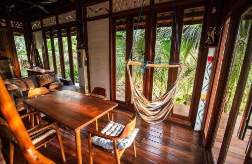 Tampaksiring Villa | Villa Baruna - 2 storey teak villa - volcano view