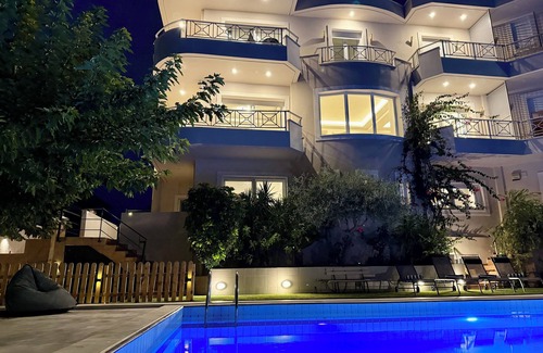 Nea Makri Villa | Villa Bijoux SeaView pool & bbq