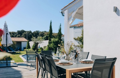 Rivedoux-Plage Villa | Villa Blanche - Brand new villa