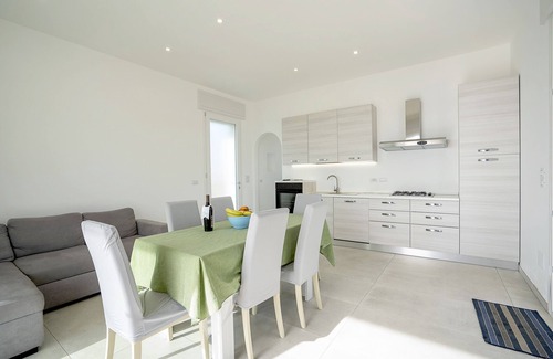 Marina San Gregorio Apartment | Villa Blu Panoramica Trilo Sea View, Patù, Italy