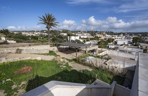 Marina San Gregorio Apartment | Villa Blu Panoramica Trilo Sea View, Patù, Italy