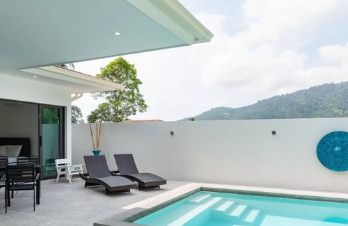 Lamai Villa | Villa Blue Bird, 2-bedroom retreat, private pool, mountain views, modern comfort