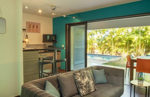 La Saline Les Bains Villa | Villa Blue Lagoon - Dans quartier calme