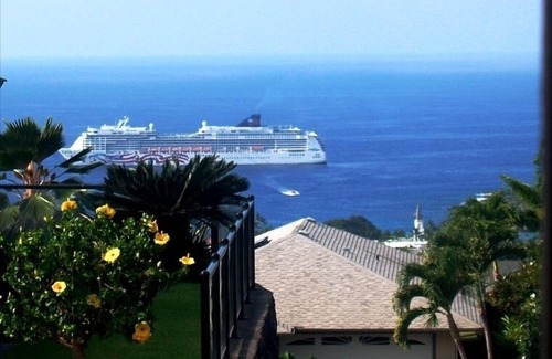 Kailua-Kona House | Villa By The Sea - Stunning Sunset & Ocean Views, Gated Community, A/C