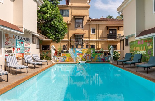Gauravaddo Villa | Villa Calangute Phase 1 – Family-Friendly 4BHK, 2-Min Walk to Calangute Beach