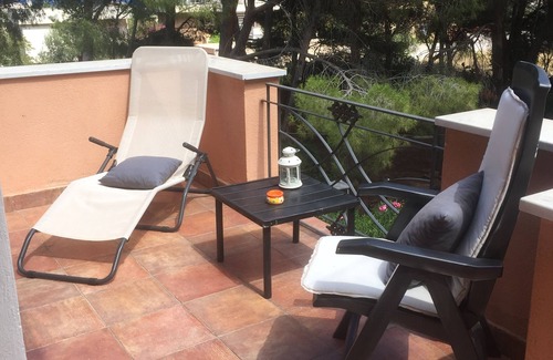 Addaura Apartment | Villa Carolina, sea view terrace