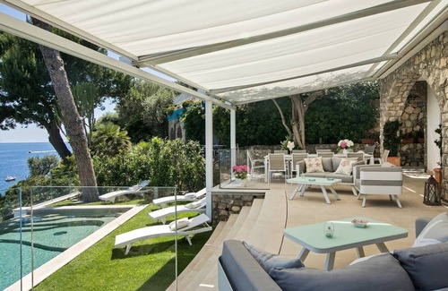 Marina del Cantone Villa | Villa Claretta - with swimming pool and private beach access