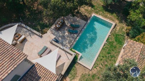 Vallabrix Villa | Villa climatisée, piscine et terrain de pétanque
