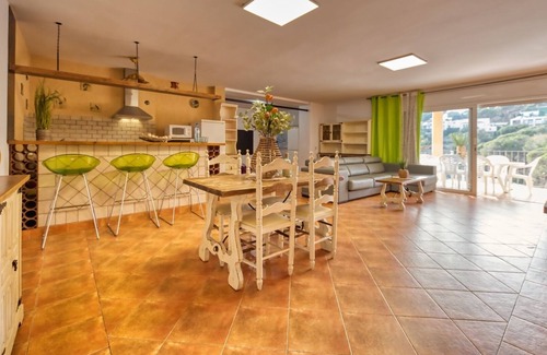 Lloret de Mar Villa | Villa 'Costacabana - Marysol' with Sea View, Private Pool and Wi-Fi