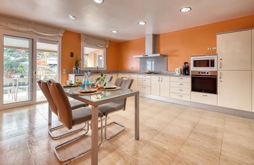Lloret de Mar Villa | Villa 'Costacabana - Marysol' with Sea View, Private Pool and Wi-Fi