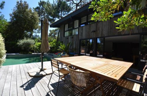 L'Herbe Villa | Villa d'architecte avec piscine au Cap ferret