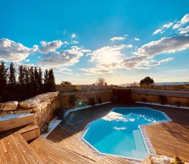 Scicli Apartment | Villa Dafni Luxury Home Heated Pool