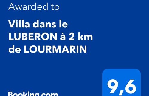 Lauris House | Villa dans le LUBERON à 2 km de LOURMARIN