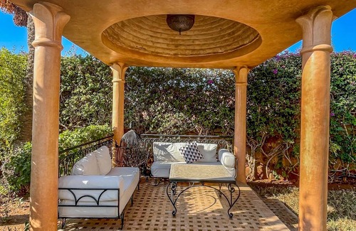 Marrakech Villa | Villa "Dar Mathi" with breathtaking view of the Golf Amelkis golf course
