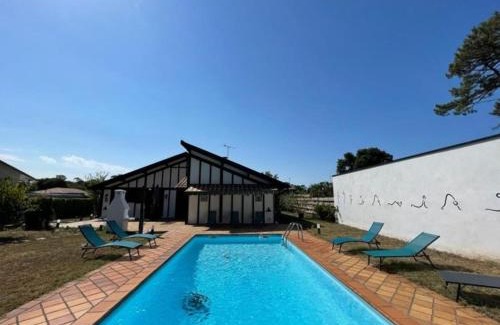 Labenne-Ocean Villa | Villa de rêve avec piscine à 400m de la plage - 8 pers, clim, Wifi, jardin, parking inclus - FR-1-413-227