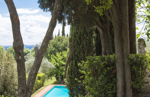 Siena Villa | Villa del cielo with caminetto