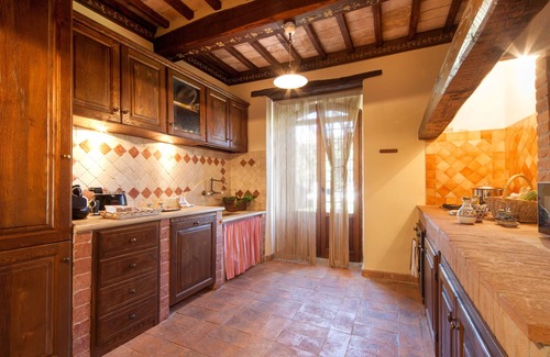 Romazzano Villa | Villa del Falco, sleeps up 13. Pool and tennnis court, medieval tower, gym
