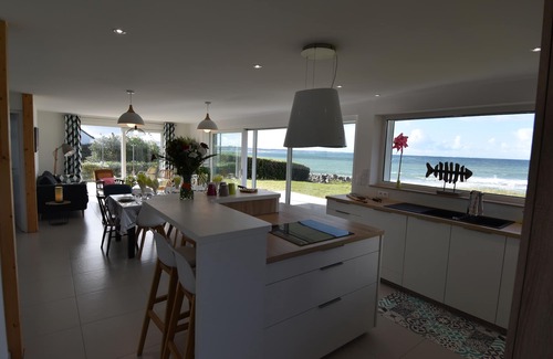 Kerlouan House | Villa des Courlis, 10 people, beach at your feet