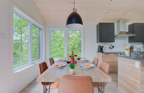Pont-Rouge Ski Chalet | Villa des Sentiers spa