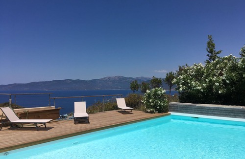 Calcatoggio Villa | VILLA DESIGN - SAGONE GOLF SEA VIEW - SWIMMING POOL PROMOTION June Jul