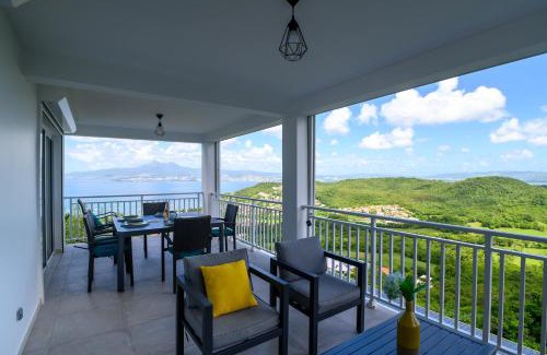 Trois-Ilets Apartment | VILLA EDINA , Exceptionnel aux Trois ILETS,T3 vue incroyable sur FDF