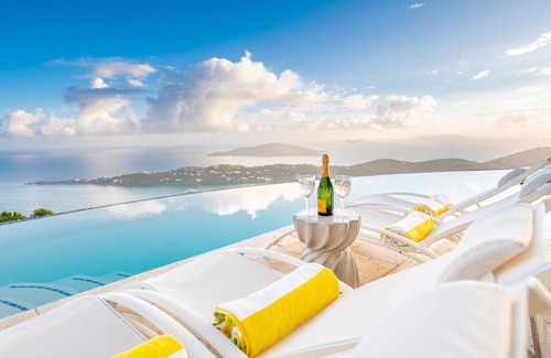 Estate Staabi House | Villa Elegance at Ocean Villa VI 180 degree Ocean Views-Gated