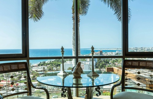 San Agustin Villa | Villa "Albella" with Sea View, Garden, Terraces, Pool, Sauna, Whirlpool & Gym