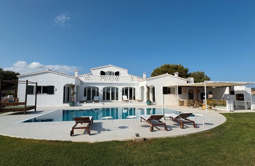 Sant Lluis Villa | Villa "Estrella Sant Lluis" with private pool, private garden, and Wi-Fi