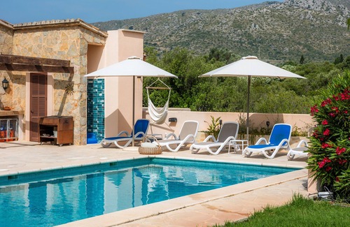 Capdepera Villa | Villa "Finca Soliva" with Mountain View, Garden, Wi-Fi, Pool & Terrace