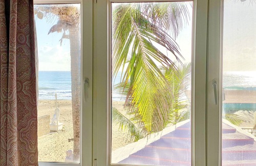 Cabarete Villa | Villa Flamingo; Sleeps 8; not 10,Waterfall, Oceanfront Pool, Hot Tub