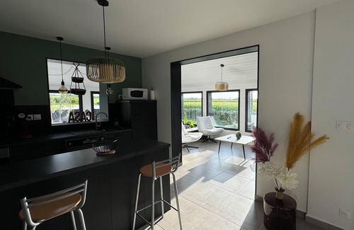 Guisseny Villa | Villa for 11 people 800 m from the sea with indoor pool and Jacuzzi