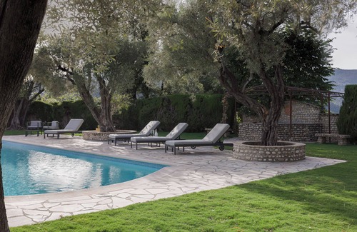 Saint-Paul-de-Vence Apartment | Villa GALET-Chambre LE JASSO, a cocoon in a 1ha property, sea view-citadel