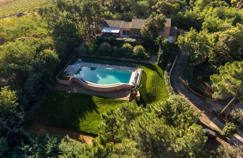 Gassin Villa | - Villa Gassin Enchanting view of the Gulf of St. Tropez