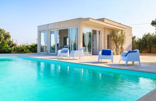 Santa Maria del Focallo Villa | Villa Gioie della Vita con piscina vista mare