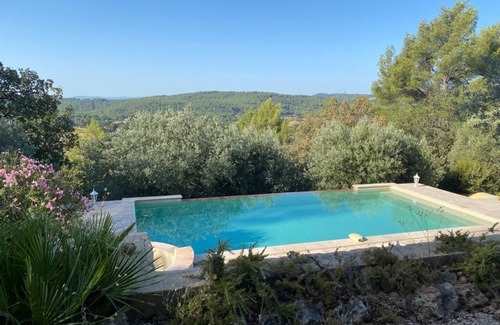 Callas Villa | Villa Gramaci breathtaking view large swimming pool