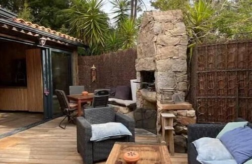 Porto-Vecchio Villa | Villa Hibiscus at Maranatha Porto Vecchio, seafront, 4 people beach and 2 pools