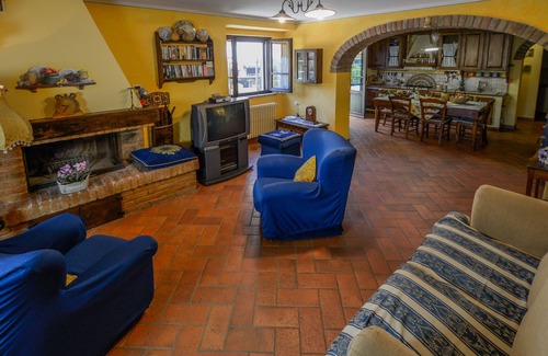 Cortona Villa | villa immersa nel verde con vista mozzafiato