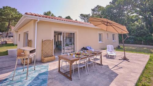 Le Verdon-sur-Mer House | Villa Jardin et forêt océan au Verdon