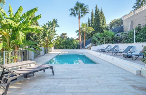 Mijas Villa | Villa Jazmin with Mountain View, Pools, Wi-Fi, A/C, Terraces & Garden