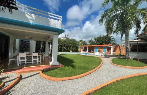 Las Galeras Villa | Villa Jeff & Jyps, 2 rooms, swimming-pool, 2 min from the beach and town