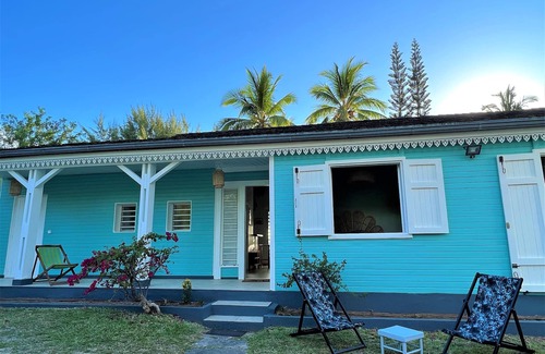 La Saline Les Bains Villa | Villa JOLIE CREOLE, direct access to the beach
