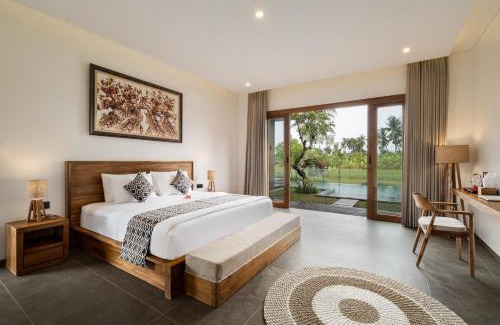 Mas Villa | Villa Kayuan - NEW! Cozy 2-Bedroom with Scenic Ricefield Views