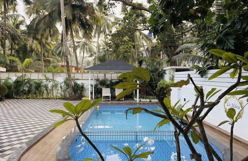 Nagoa Villa | Villa La Aldeia Private Pool Near Baga Beach