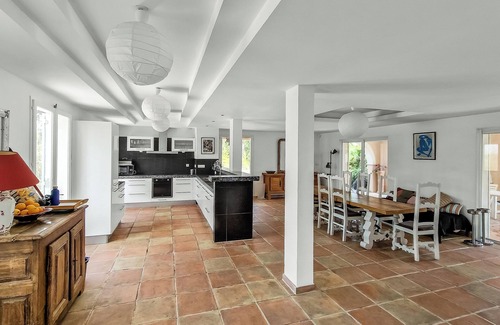 Plan-de-la-Tour Villa | Villa la Lanterne pool, jacuzzi, bocce ball and stunning mountain views
