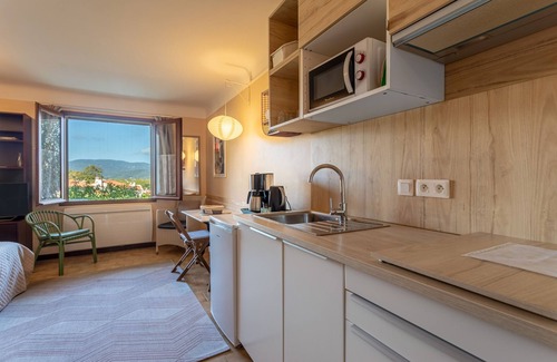 Ceret Villa | Villa 'La Petite Colline À Céret', mountain view, terrace, garden and Wi-Fi