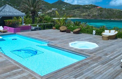Petit Cul De Sac Beach Villa | Villa La Vie en Rose | Ocean Front - Located in Exquisite Petit Cul de Sac with Private Pool