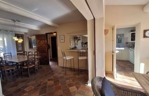 Plan-de-la-Tour Villa | Villa LE CAILLOU, PMR, air-conditioned, heated pool, not overlooked